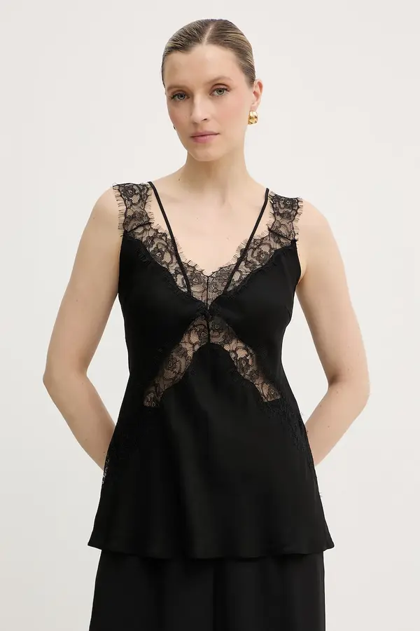 Pinko Pinko bluza s naramenicama za žene od viskoze