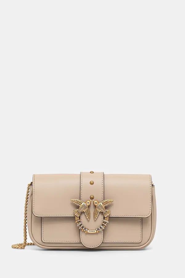 Pinko Pinko crossbody torba za žene kožna