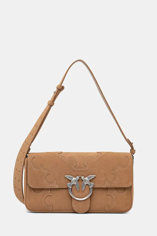 Pinko Pinko crossbody torba za žene od brušene kože