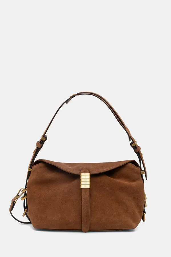 Pinko Pinko crossbody torba za žene od brušene kože Horizontal