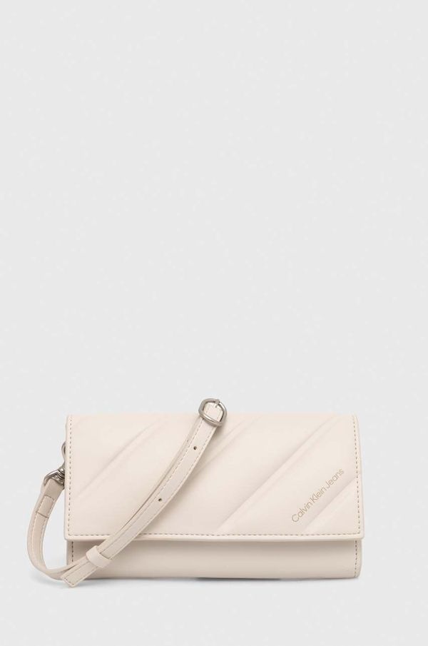 Calvin Klein Jeans Pismo torba Calvin Klein Jeans boja: bež, K60K612257