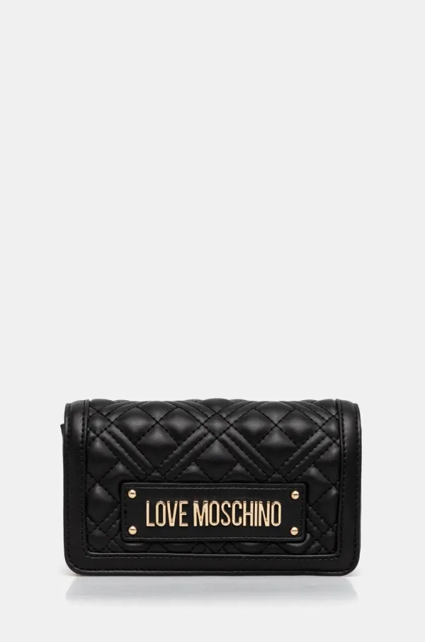Love Moschino Pismo torbica Love Moschino boja: crna, JC5681PP1