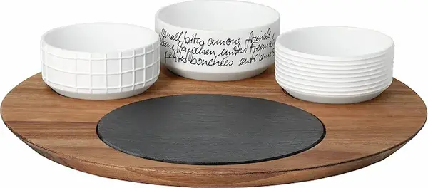 Raeder Pladanj za posluživanje sa zdjelicama Raeder Together Set 30 cm