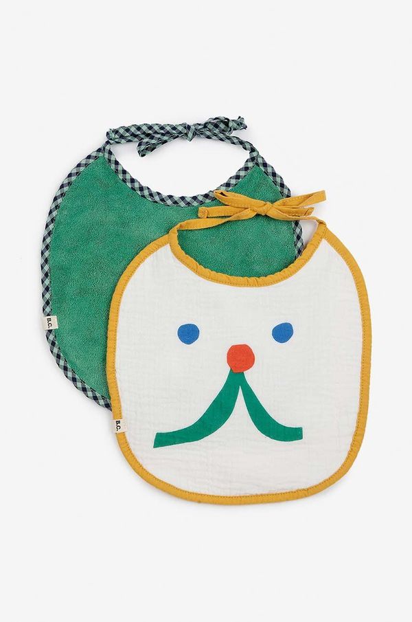 Bobo Choses Podbradnjak za bebe Bobo Choses Funny face 2-pack 224AH040