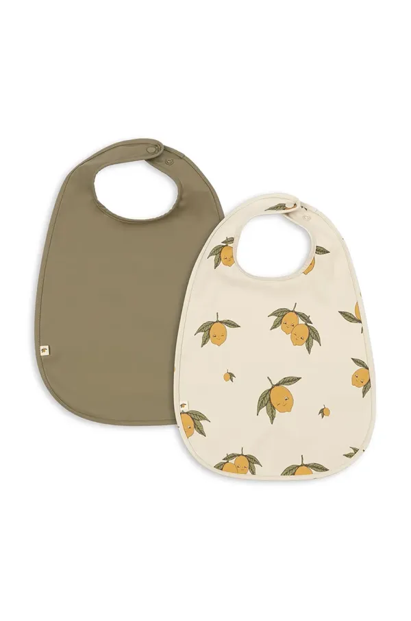 Konges Sløjd Podbradnjak za bebe Konges Sløjd 2 PACK DINNER BIB 2-pack KS102622