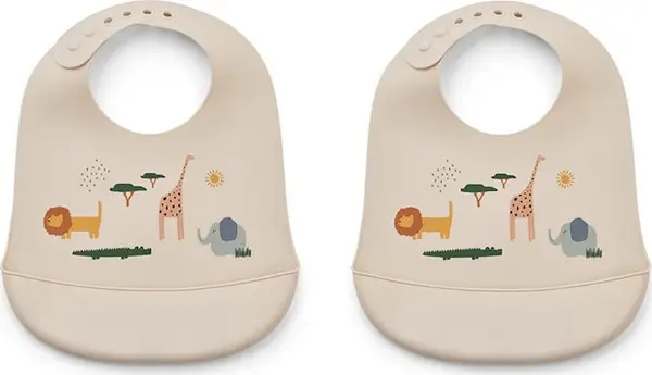 Liewood Podbradnjak za bebe Liewood 2-pack
