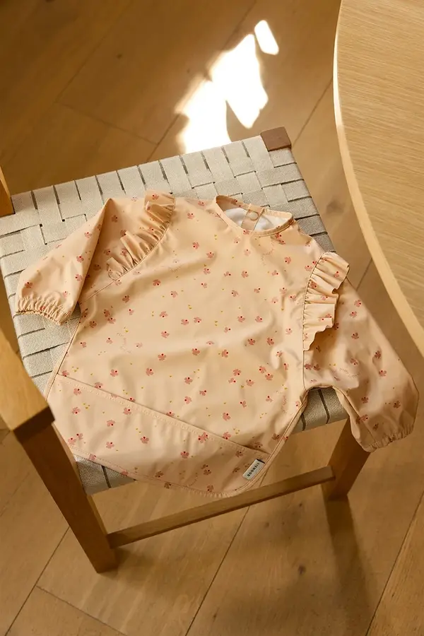 Liewood Podbradnjak za bebe Liewood Merle Ruffle Cape Bib
