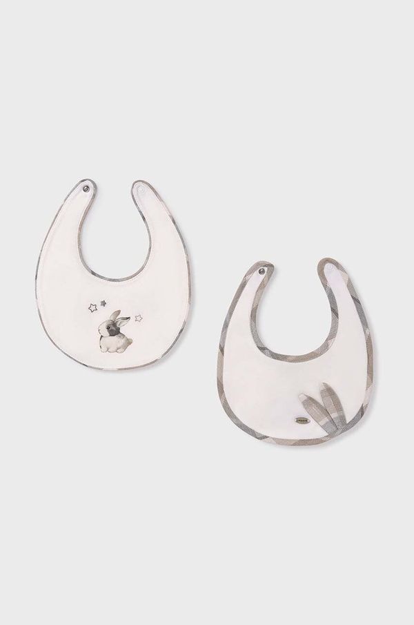 Mayoral Newborn Podbradnjak za bebe Mayoral Newborn 2-pack 9485