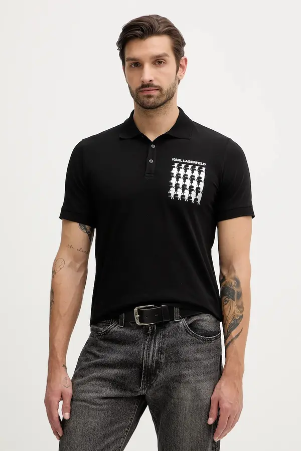 Karl Lagerfeld Polo majica Karl Lagerfeld