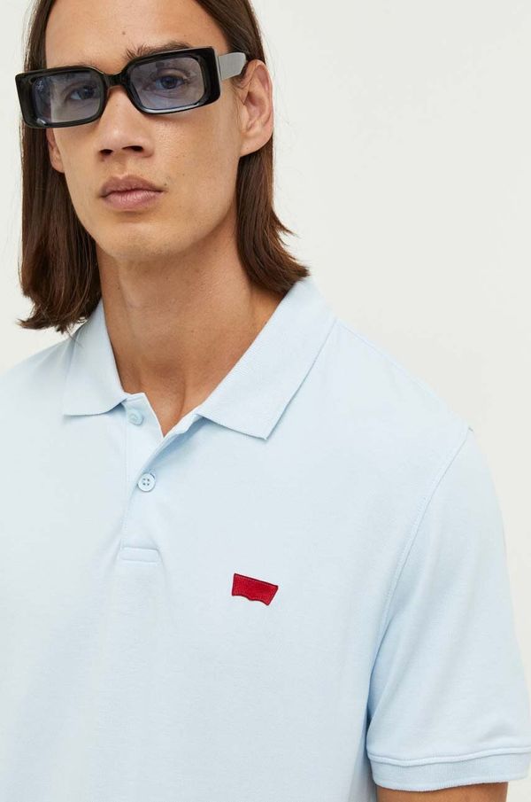 Levi's Polo majica Levi's za muškarce, s aplikacijom