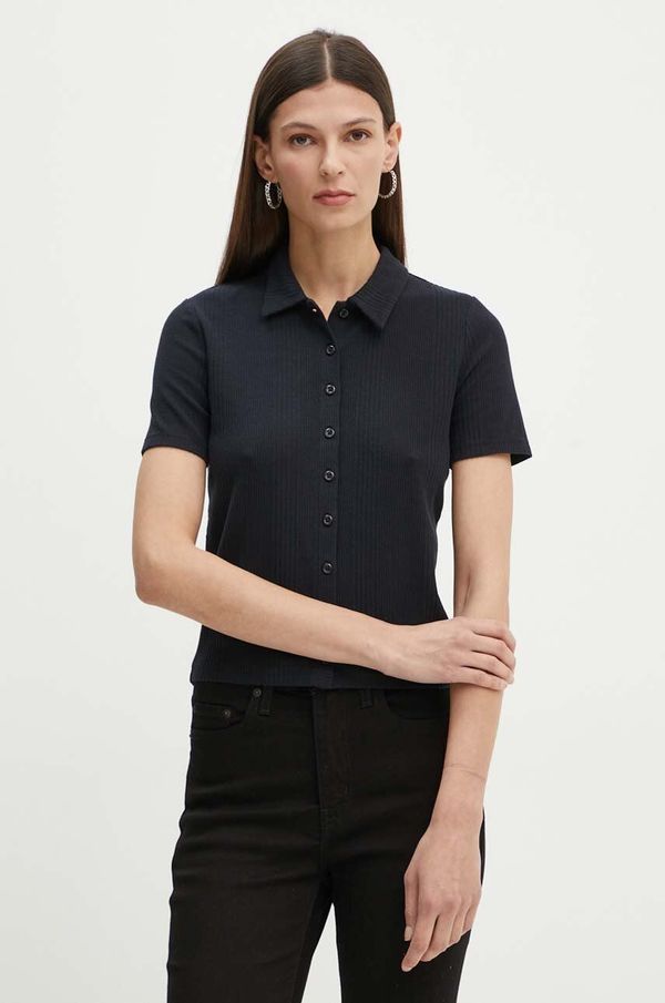Levi's Polo majica Levi's za žene, boja: crna, A9342