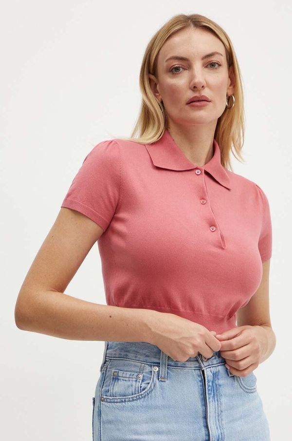 Max&Co. Polo majica MAX&Co. boja: ružičasta, 2426366051200