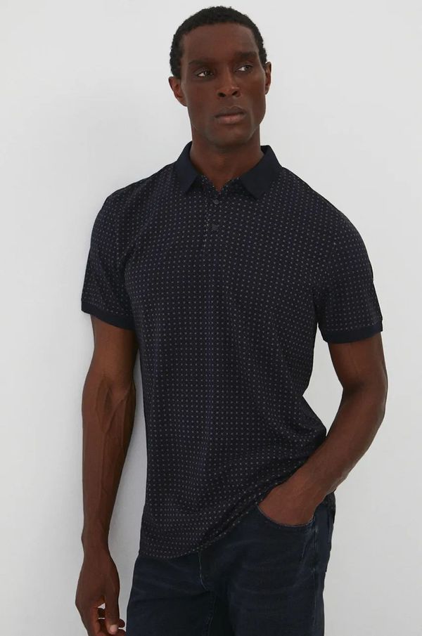 Medicine Polo majica Medicine za muškarce, boja: crna