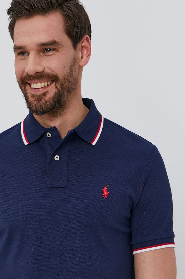 Polo Ralph Lauren Polo majica Polo Ralph Lauren za muškarce, boja: tamno plava