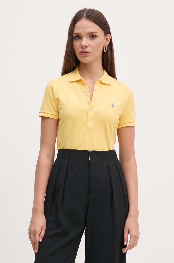 Polo Ralph Lauren Polo majica Polo Ralph Lauren za žene, boja: žuta
