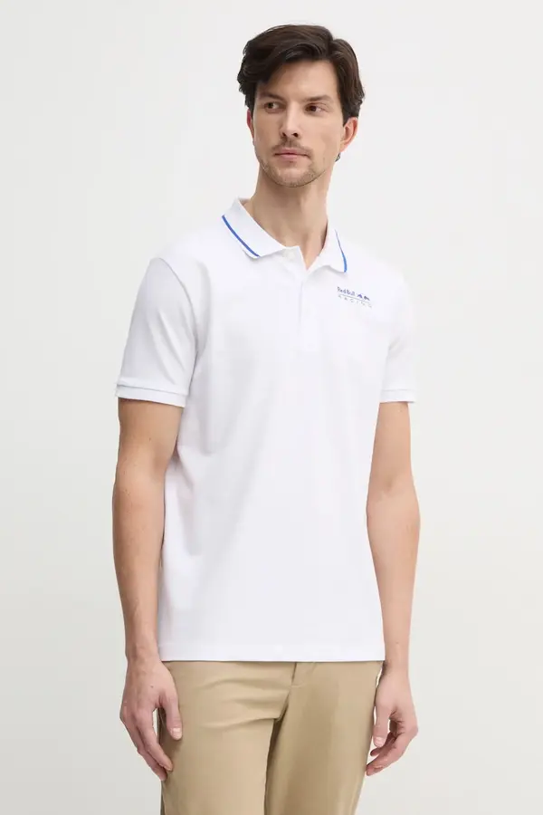 Red Bull Racing x Pepe Jeans Polo majica Red Bull Racing x Pepe Jeans TIPPED LOGO POLO