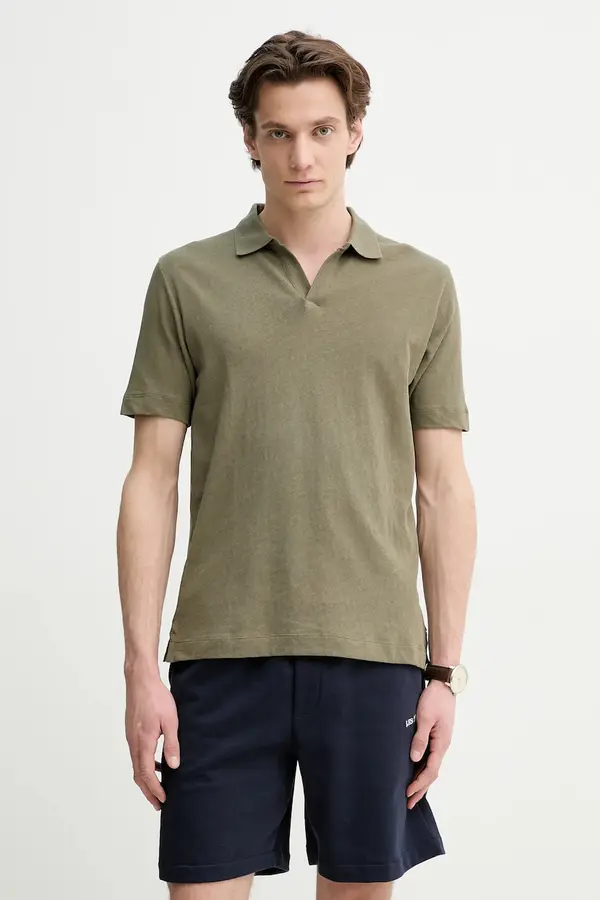 Marc O'Polo Polo majica s dodatkom lana Marc O'Polo