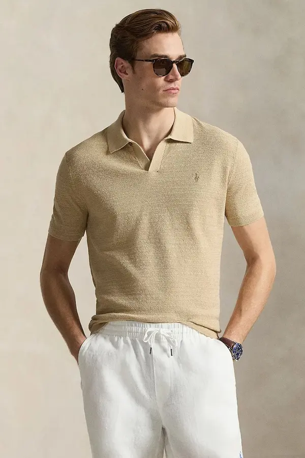 Polo Ralph Lauren Polo majica s dodatkom lana Polo Ralph Lauren