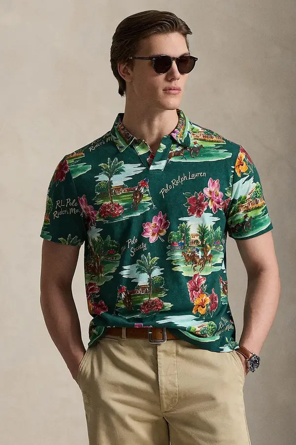 Polo Ralph Lauren Polo majica s dodatkom lana Polo Ralph Lauren