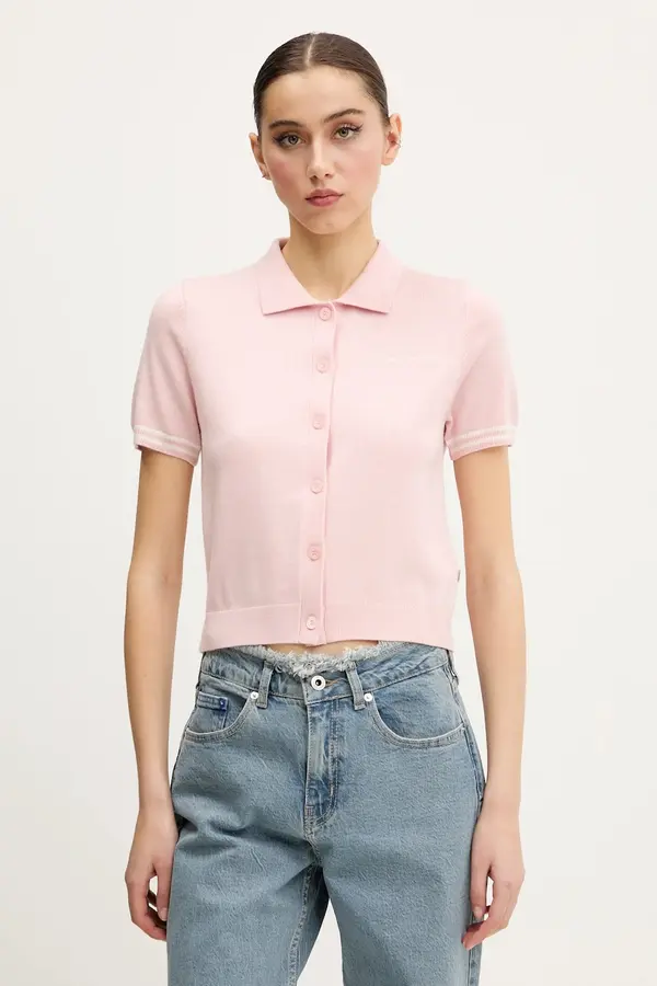 Guess Jeans Polo majica s vunom Guess Jeans