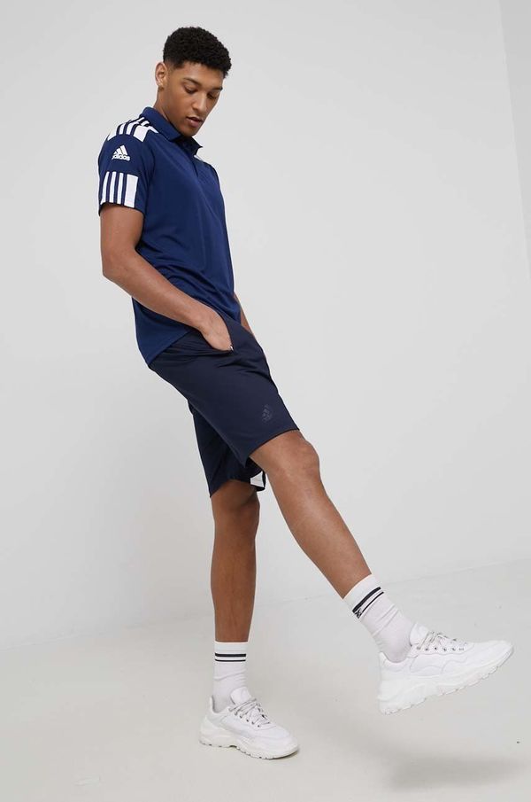 adidas Performance Polo majica za vježbanje adidas Performance Squadra 21 boja: tamno plava, s aplikacijom