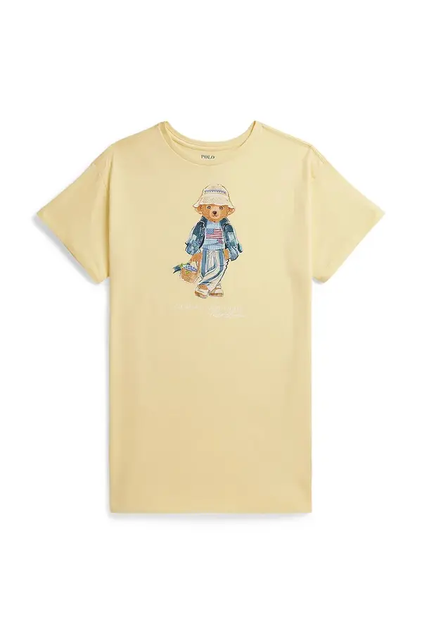 Polo Ralph Lauren Polo Ralph Lauren basic majica kratkih rukava za djecu od pamuka