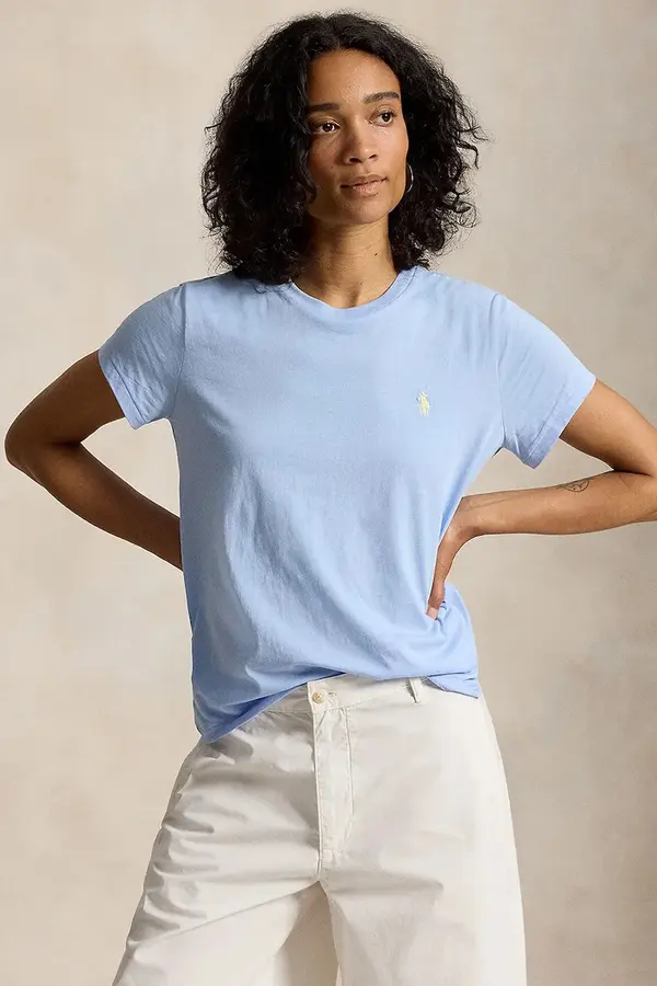 Polo Ralph Lauren Polo Ralph Lauren basic majica kratkih rukava ženska od pamuka