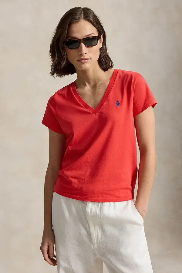 Polo Ralph Lauren Polo Ralph Lauren basic majica kratkih rukava ženska pamučna