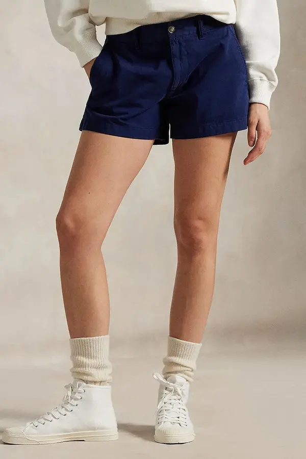 Polo Ralph Lauren Polo Ralph Lauren Chino kratke hlače za žene od pamuka