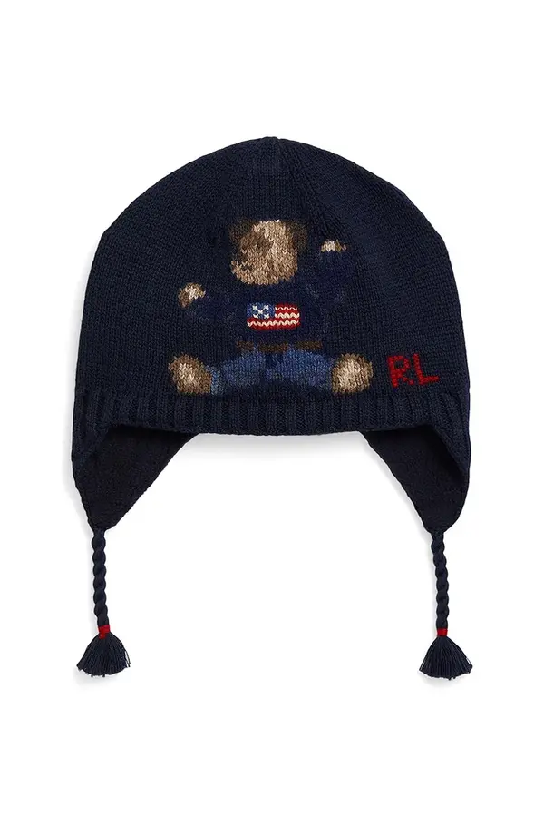Polo Ralph Lauren Polo Ralph Lauren Dječja vunena kapa Polo Ralph Lauren