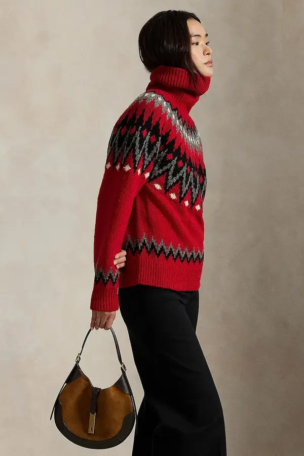 Polo Ralph Lauren Polo Ralph Lauren dolčevita za žene od vune