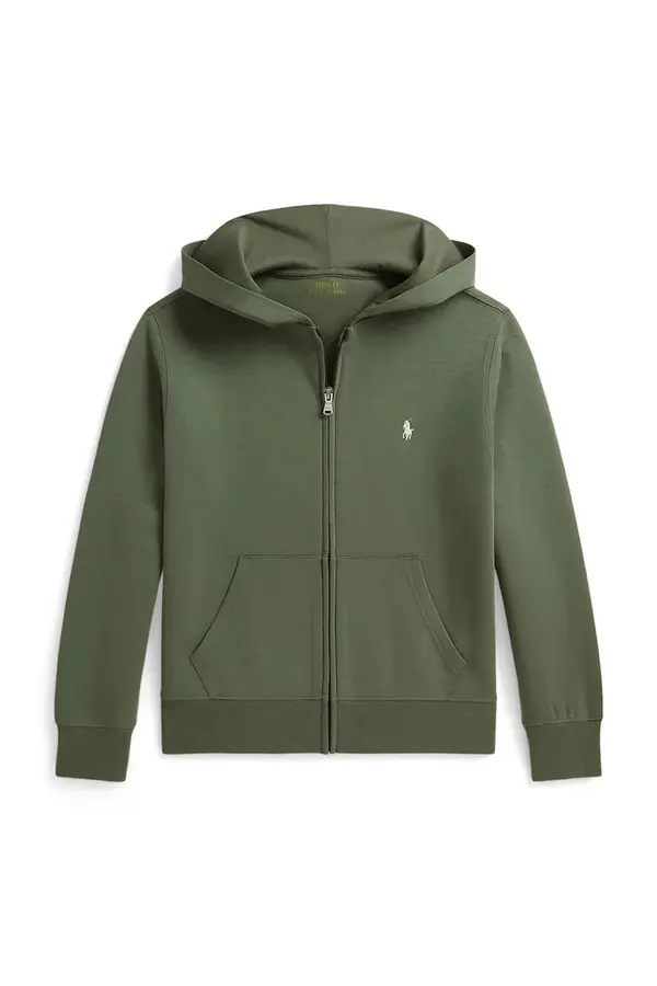 Polo Ralph Lauren Polo Ralph Lauren dukserica na zakopčavanje za djecu s pamukom