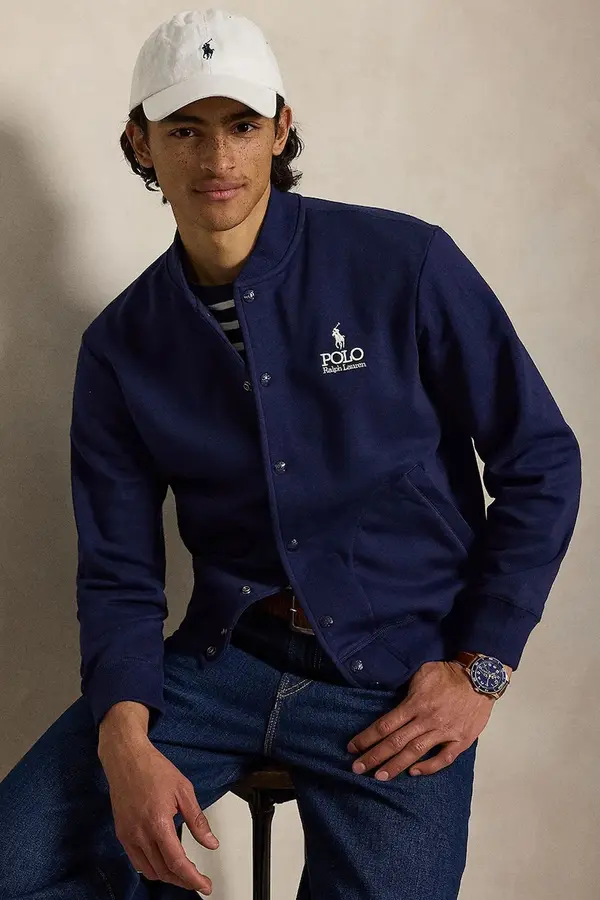 Polo Ralph Lauren Polo Ralph Lauren dukserica na zakopčavanje za muškarce s pamukom