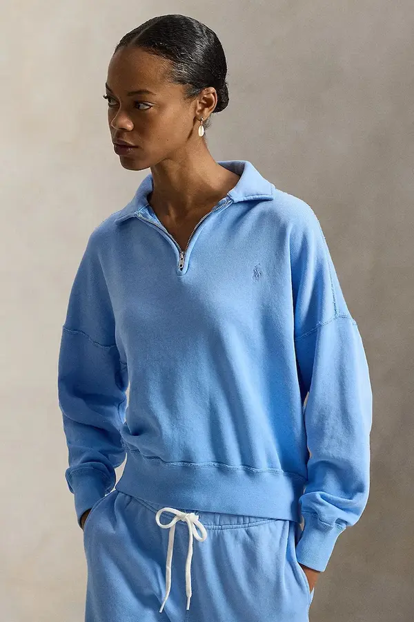 Polo Ralph Lauren Polo Ralph Lauren dukserica na zakopčavanje ženska pamučna