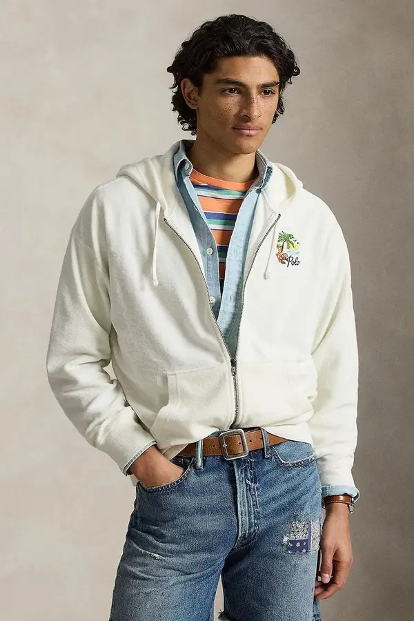 Polo Ralph Lauren Polo Ralph Lauren dukserica sa kapuljačom muška pamučna
