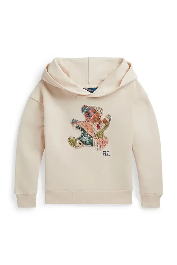 Polo Ralph Lauren Polo Ralph Lauren dukserica sa kapuljačom za djecu od pamuka