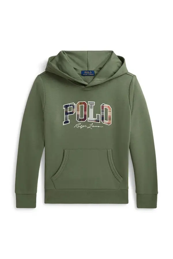 Polo Ralph Lauren Polo Ralph Lauren dukserica sa kapuljačom za djecu s pamukom
