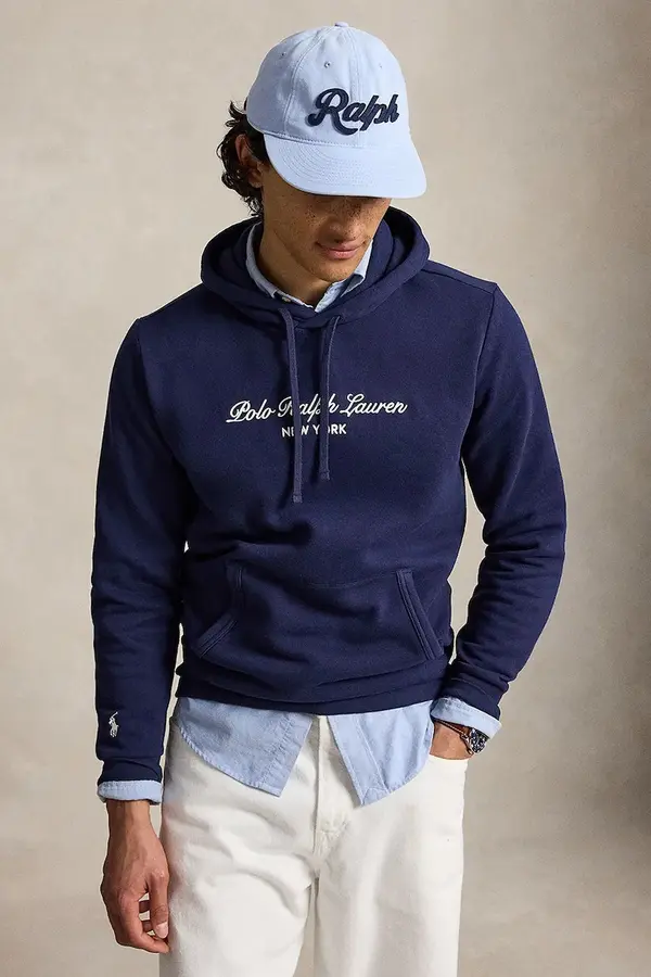 Polo Ralph Lauren Polo Ralph Lauren dukserica sa kapuljačom za muškarce s pamukom