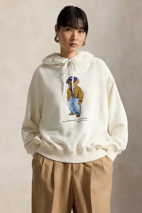 Polo Ralph Lauren Polo Ralph Lauren dukserica sa kapuljačom ženska pamučna