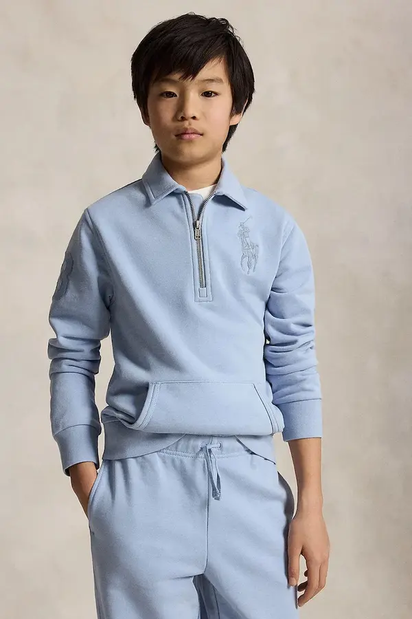 Polo Ralph Lauren Polo Ralph Lauren dukserica za djecu s pamukom