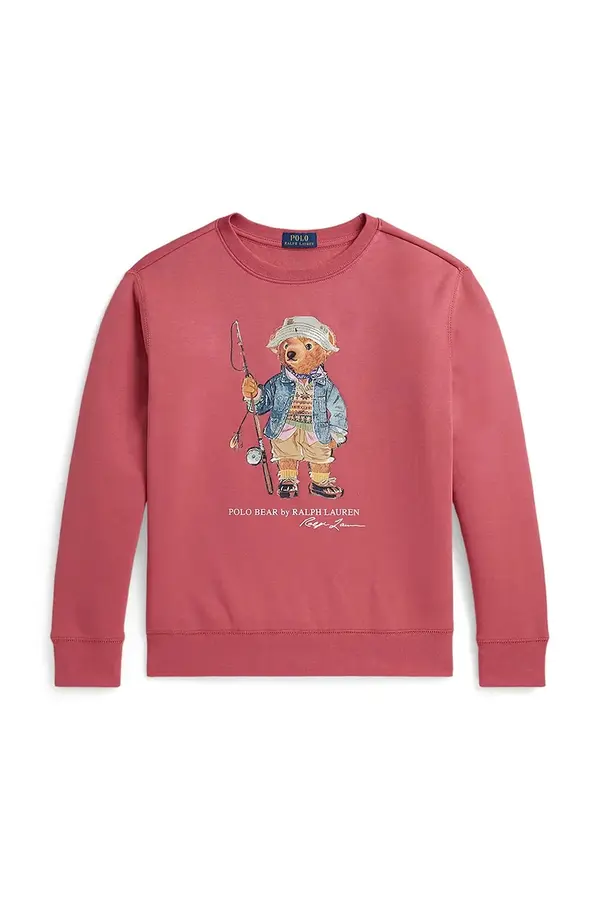 Polo Ralph Lauren Polo Ralph Lauren dukserica za djecu s pamukom