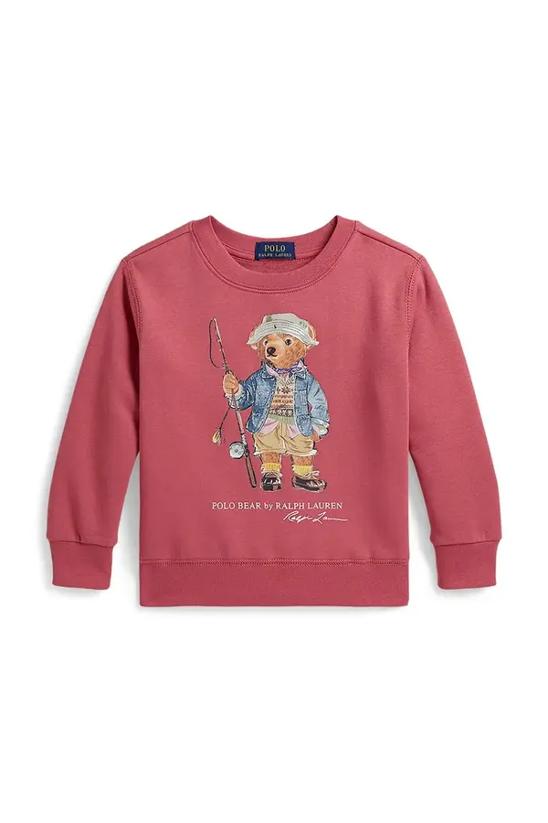 Polo Ralph Lauren Polo Ralph Lauren dukserica za djecu s pamukom