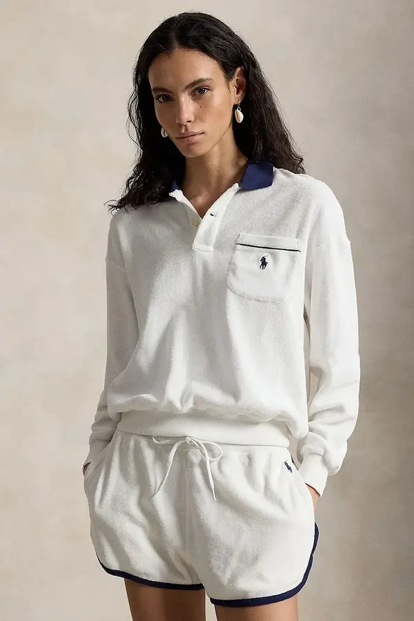 Polo Ralph Lauren Polo Ralph Lauren dukserica ženska od pamuka LT WT COTTON TERRY-KNT-POLO