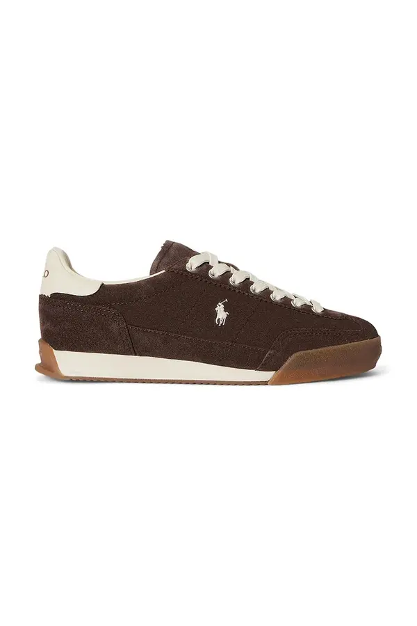 Polo Ralph Lauren Polo Ralph Lauren Hester Pp tenisice za žene od brušene kože