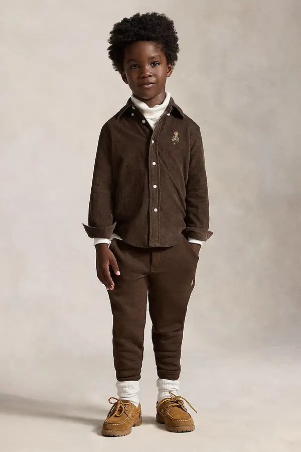 Polo Ralph Lauren Polo Ralph Lauren jogger hlače za djecu s pamukom