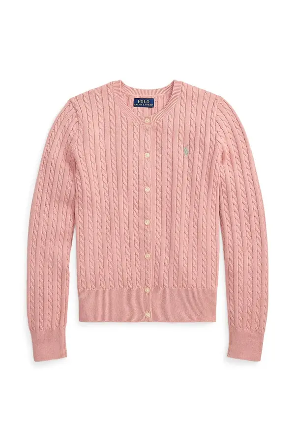 Polo Ralph Lauren Polo Ralph Lauren kardigan za djecu od pamuka