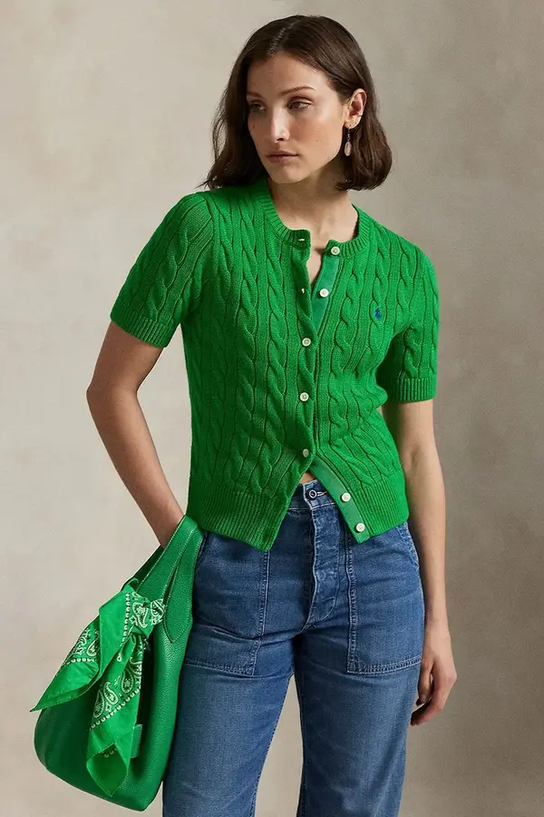 Polo Ralph Lauren Polo Ralph Lauren kardigan za žene od pamuka
