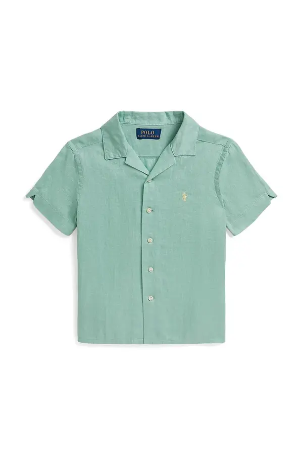 Polo Ralph Lauren Polo Ralph Lauren košulja za djecu od lana