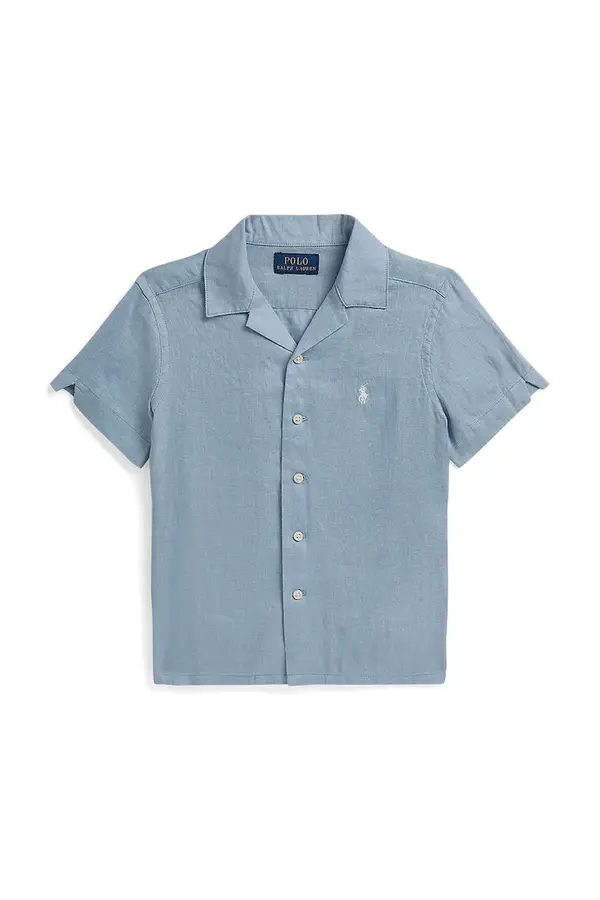 Polo Ralph Lauren Polo Ralph Lauren košulja za djecu od lana