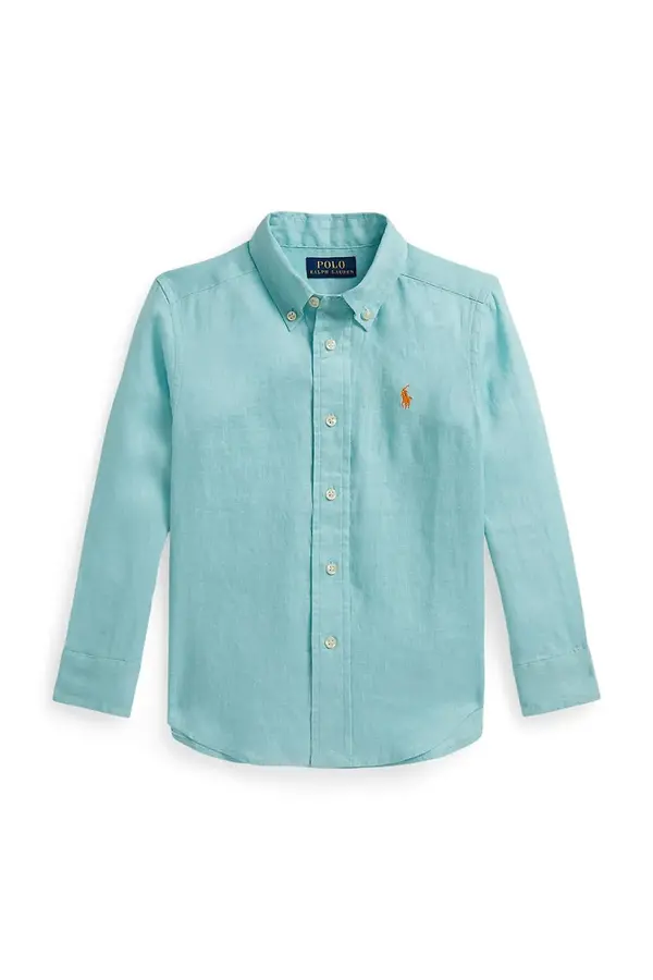 Polo Ralph Lauren Polo Ralph Lauren košulja za djecu od lana